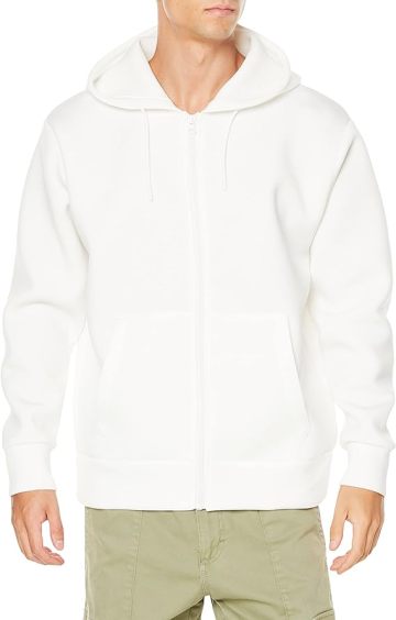 Men's crew neck sweatshirt without hood