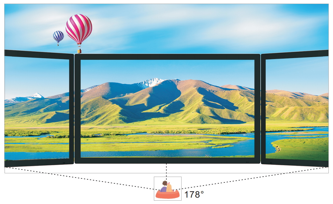 standing digital signage 40 inch