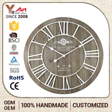 Roman Numerals Clock Decorative Wall Clock Retro Wall Clock Roman Numerals