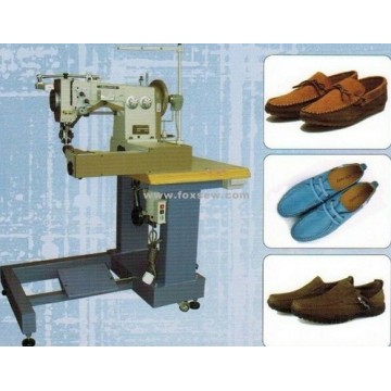 Máquina de coser para mocasín tubular