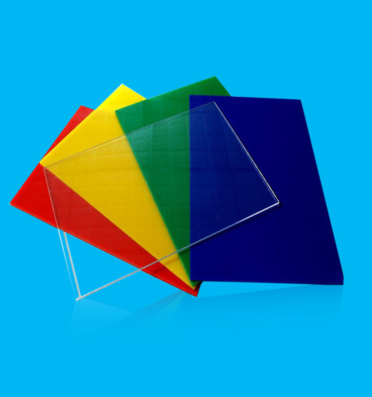 colorful extruded clear acrylic perspex sheet