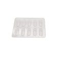 Transparante PVC Capsule Pill Tray Blisterverpakking