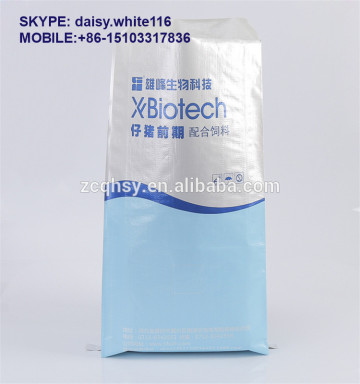 high quality printed polypropylene woven bag for poultry feed packaging 50kg China supplier