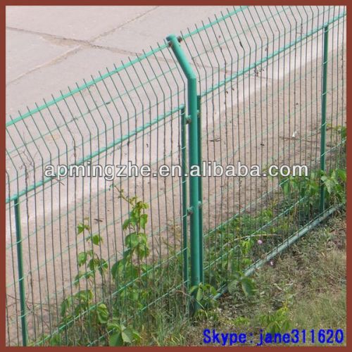 easy installation framework metal fence panels with round post