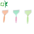 Grattoir de cuisine en silicone pour bœuf Spatule de cuisson à domicile antiadhésive