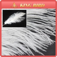 White Synthetic Ostrich Plumes Feather