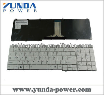 New laptop/notebook keyboard for TOSHIBA Satellite C650 L650 L670 L675 L675D WHITE