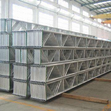 Welded Aluminum Scaffolding Beam, Suitable for Construction Industry