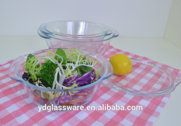 heat resistant pyrex glass casserole for cheese