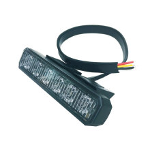 DC 10 -30V 6 LED strobe light tail light,motorcycle warning side strobe light