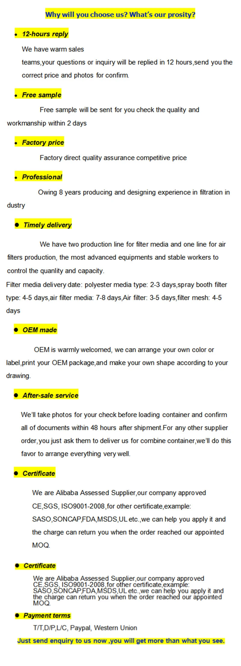 Activated Air Carbon Filter Media