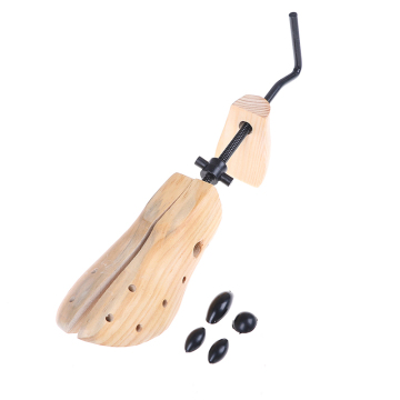 1PCS Size S M Unisex Women Men 2-way High Quality Adjustable Wooden Shoe Stretcher Shoe Expander