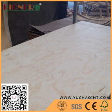 Fsc Certificate 6mm Radiata Pine Face Plywood for Furniture