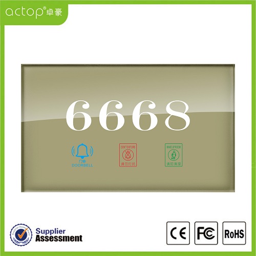 Tấm kính cường lực Tempered Glass Panel Doorplate