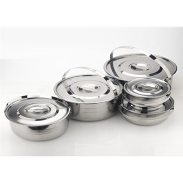 5 Piece Multiclad Stainless Steel Cookware Set