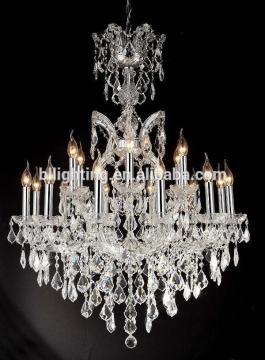 Home decor hanging crystal handmade led luster