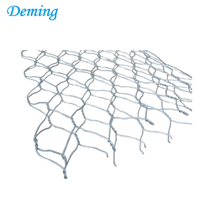 Hexagonal PVC Zinc Wire Mesh Fence