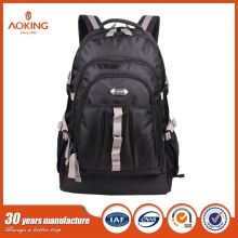 Business nylon laptop backpack bags / 15 inch black Laptop Backpack / waterproof laptop backpack