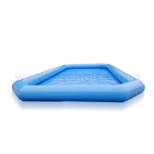 Custom PVC Tarpaulin Inflatable Commercial Water Pool - Blue Inflatable Swimming Pool