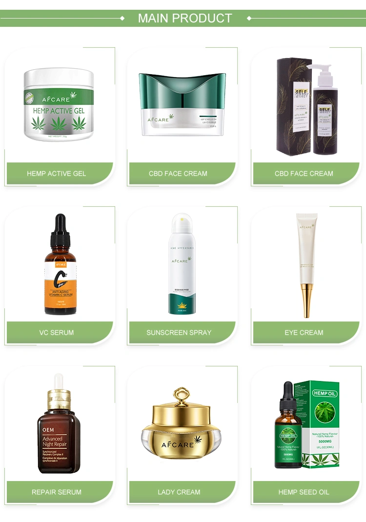 Moisturize and Repair Dry Skin OEM Cbd Lotion OEM/ODM Wholesale Hemp Leaf Lotion