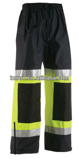 reflective work pants reflective rain pant