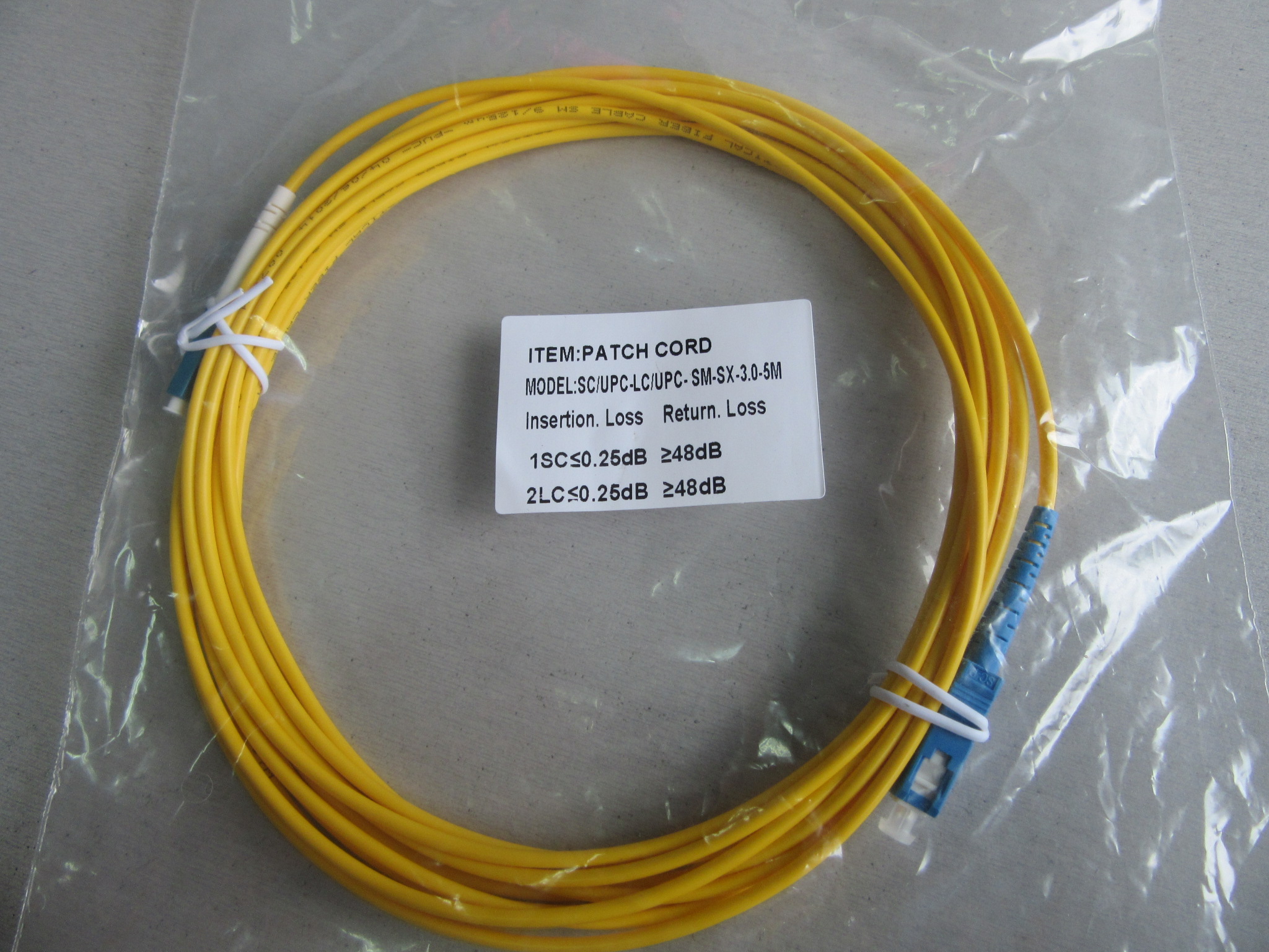 Patchkabel (5) patch cords (5)