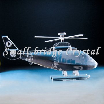 plane Crystal model/Crystal gift