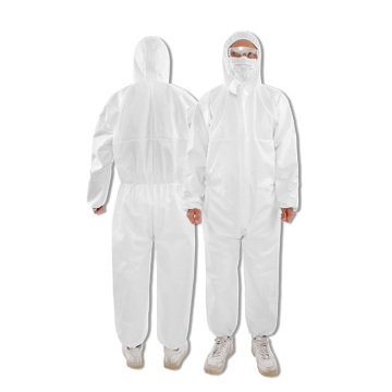 Nonwoven coverall personal patient isolation garment