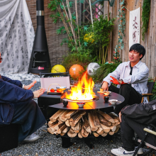 Hot Sale Garden Party Smokeless Fire Pit for Barbecue and Dining