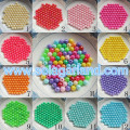 6MM Round Plastic Micro Chunky Beads AB Gumball Beads Charms