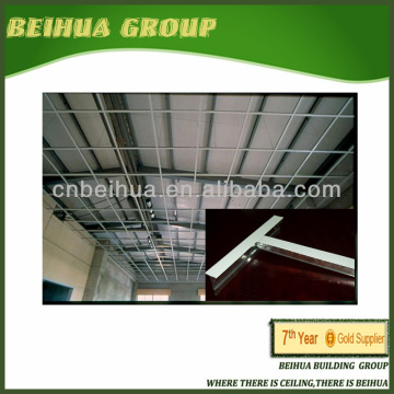 Sound absorbing home Groove Tee bar for building material