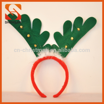 Felt Christmas deer antlers headband