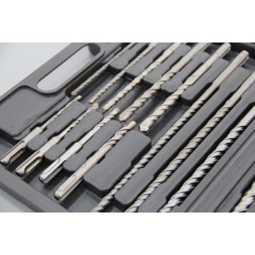 17pcs Kohlenstoffstahl -Elektro -Hammerbohrer