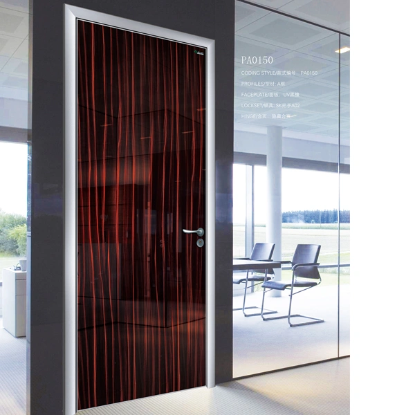 Guangzhou Modern Design Glossy Swing Door