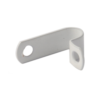 LSZH Coated White "P" Copper Fire Clips