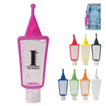 Portable Colorful Silicone Bottle Holder Sanitizer Bottle Case