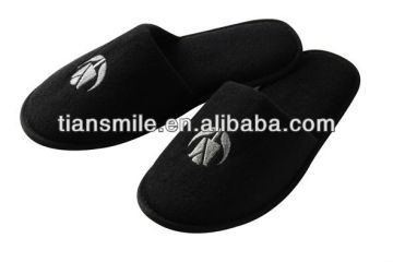 black spa slippers