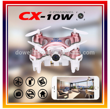 Mini 2.4G 6-Axis 4CH Gyro RC Quadcopter Drone with 0.3MP Camera Wifi APP Control