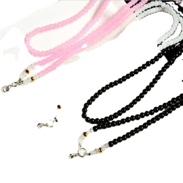 Fashionable Pearl Phone Lanyards and Beaded Key Chains