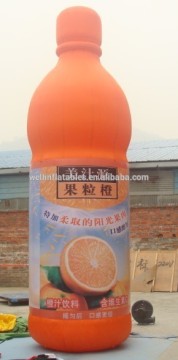 cheap inflatable drink bottle / inflatable bottle model for promition