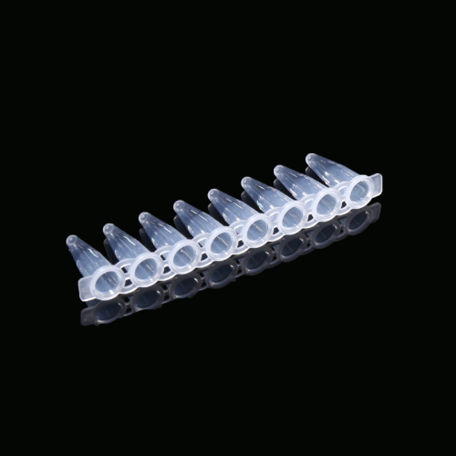 0.2ml Transparent PCR 8-strip Tubes