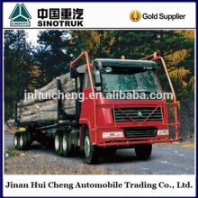 371hp howo chassis timber wood logging truck for sale