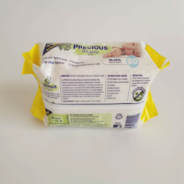 Factory Baby Wet Wipes linea di produzione