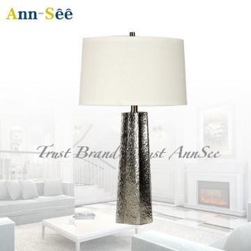 Ann-See contemporary Pewter table lamps