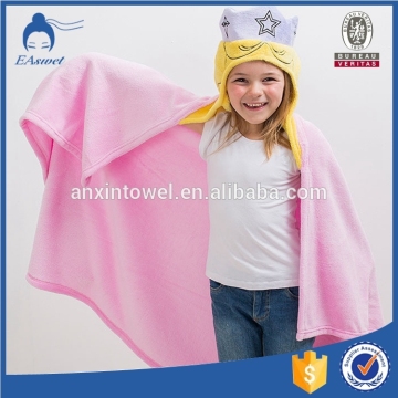 Soft Hooded Bath Towel Girl Hooded Baby Bath Towel