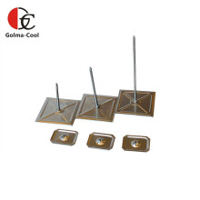 Perforated Base Glue Weld Insulation Hanger Nail Pin
