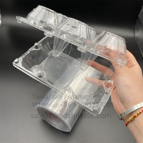 Folha de PET transparente, caixa de filmes de animais de estimação de gema grossa