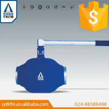 TKFM handle standard diameter fully welded ball valve,tyco ball valve,ball valve 3000 psi
