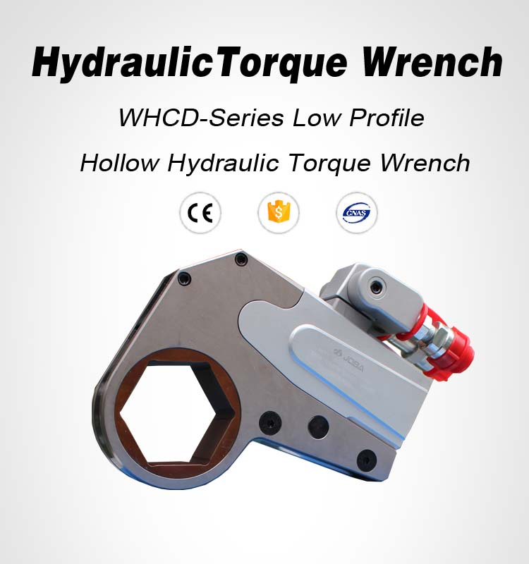 JOBA WHCD-SeriesTools Hytorc Power Cylinder China 15000 nm  Price  Hollow Low Profile Hydraulic Torque Wrench