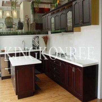 Solid Surface White Color Bathroom Countertop Solid Surface Worktop For Kitchen / Bathroom